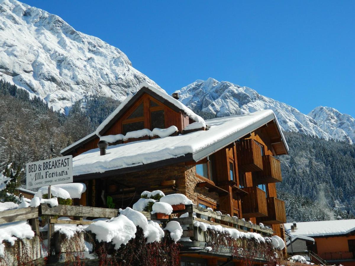 B&B Alla Fontana Lozio Екстериор снимка