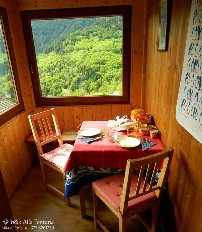 B&B Alla Fontana Lozio Екстериор снимка