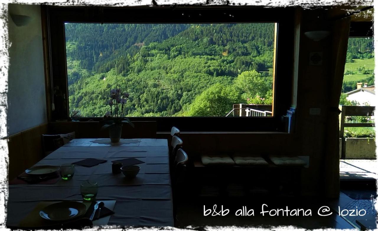 B&B Alla Fontana Lozio Екстериор снимка